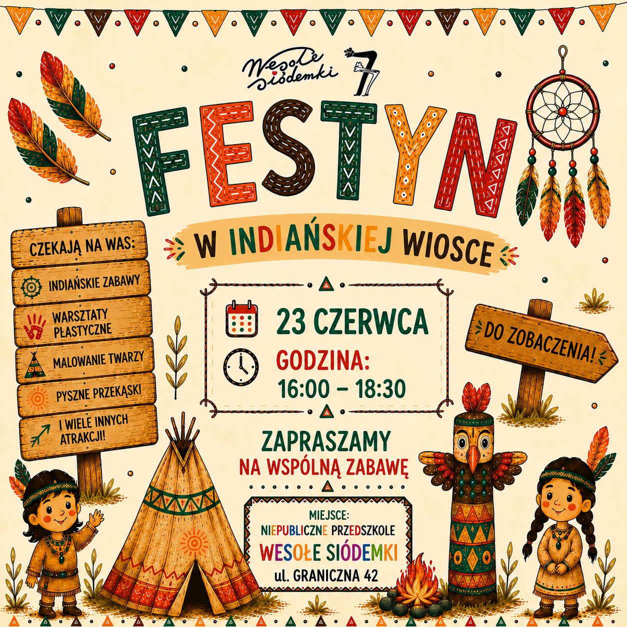 Read more about the article Festyn Rodzinny Tytuł: „Festyn Rodzinny w Wesołych Siódemkach — zapraszamy!